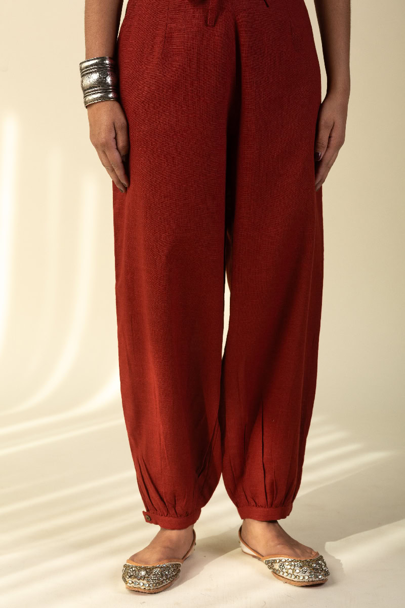 Image for Kusvaa Pnt008 Cotton Slub Salwar Featured