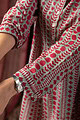 Image for Kusvaa Shk018 Raiska Cotton Short Kurti Closeup 2