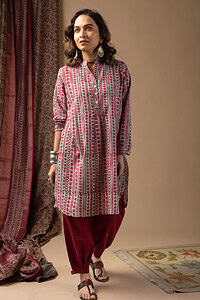 Image for Kusvaa Shk018 Raiska Cotton Short Kurti Side