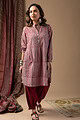 Image for Kusvaa Shk018 Raiska Cotton Short Kurti Side