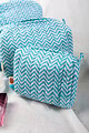 Image for Kusvaa Ubg009 Riyana Toiletry Pouch Set Of 3 Closeup 2