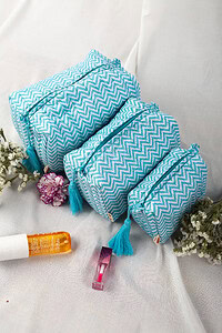 Image for Kusvaa Ubg009 Riyana Toiletry Pouch Set Of 3 Featured