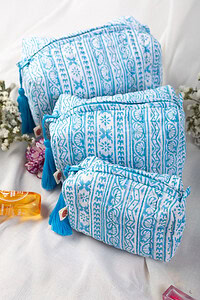 Image for Kusvaa Ubg011 Dhara Toiletry Pouch Set Of 3 Featured