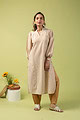 Image for Kusvaa Wkr109 Deeksha Handloom Cotton Kurta Closeup