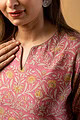 Image for Kusvaa Wkr110 Eesha Chanderi Straight Kurta Sleeves