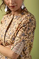 Image for Kusvaa Wkr112 Ishi Cotton Blockprint Kurta Back