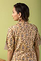 Image for Kusvaa Wkr112 Ishi Cotton Blockprint Kurta Sitting