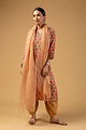 Image for Kusvaa Wkr115 Tanuja Cotton Blockprint Kurta Sleeves