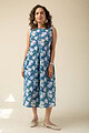 Image for Kusvaa Wkr118 Indrani Handblock Cotton Kurta Front