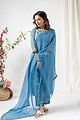 Image for Kusvaa Wkr119 Dyuthi Cotton Blockprint Kurta Pattern