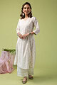 Image for Kusvaa Wkr120 Kiyara Cotton A Line Kurta Front