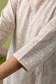 Image for Kusvaa Wkr120 Kiyara Cotton A Line Kurta Sleeves