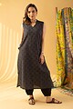 Image for Kusvaa Wkr121 Anila Handloom Cotton Kurta Side