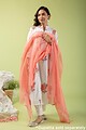 Image for Kusvaa Wkr124 Bina A Line Cotton Kurta Side