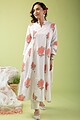 Image for Kusvaa Wkr124 Bina A Line Cotton Kurta Sleeves