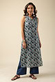 Image for Kusvaa Wkr127 Diyan Cotton Printed Kurta Back