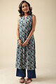 Image for Kusvaa Wkr127 Diyan Cotton Printed Kurta Front