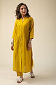 Image for Kusvaa Cood091 Isira Handloom Cotton Kurta Pant Set Side