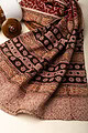 Image for Kusvaa Dup179 Yesasri Assam Silk Stole Closeup