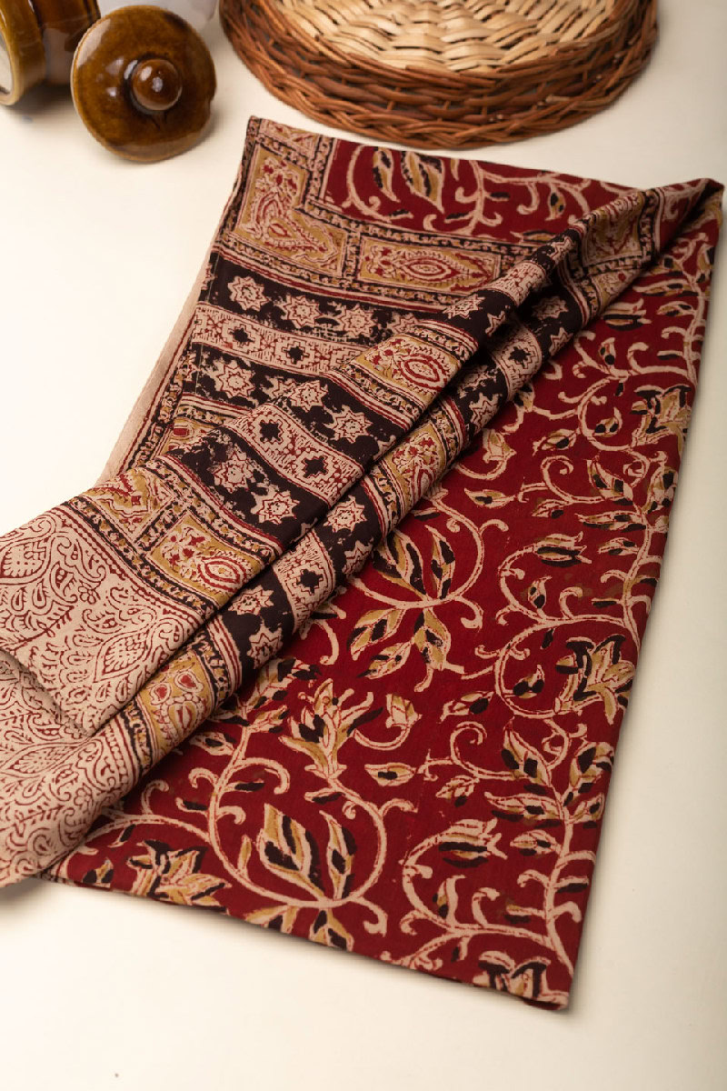 Image for Kusvaa Dup179 Yesasri Assam Silk Stole Side