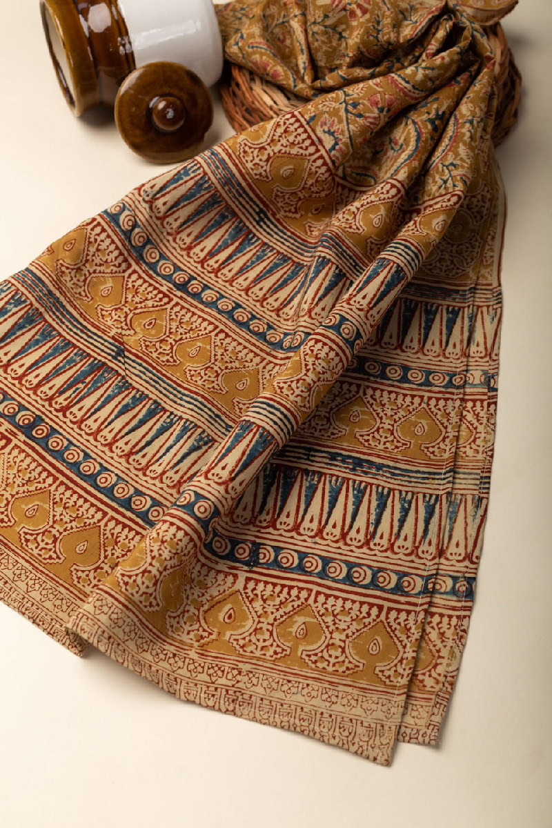 Image for Kusvaa Dup183 Yesasri Assam Silk Stole Side