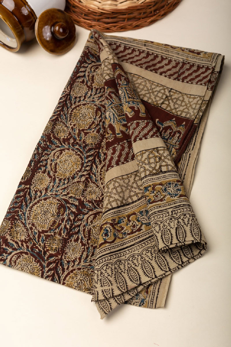 Image for Kusvaa Dup187 Yesasri Assam Silk Stole Side