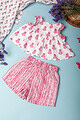 Image for Kusvaa Grw055 Snehal Cotton Girl's Top Short Set Front
