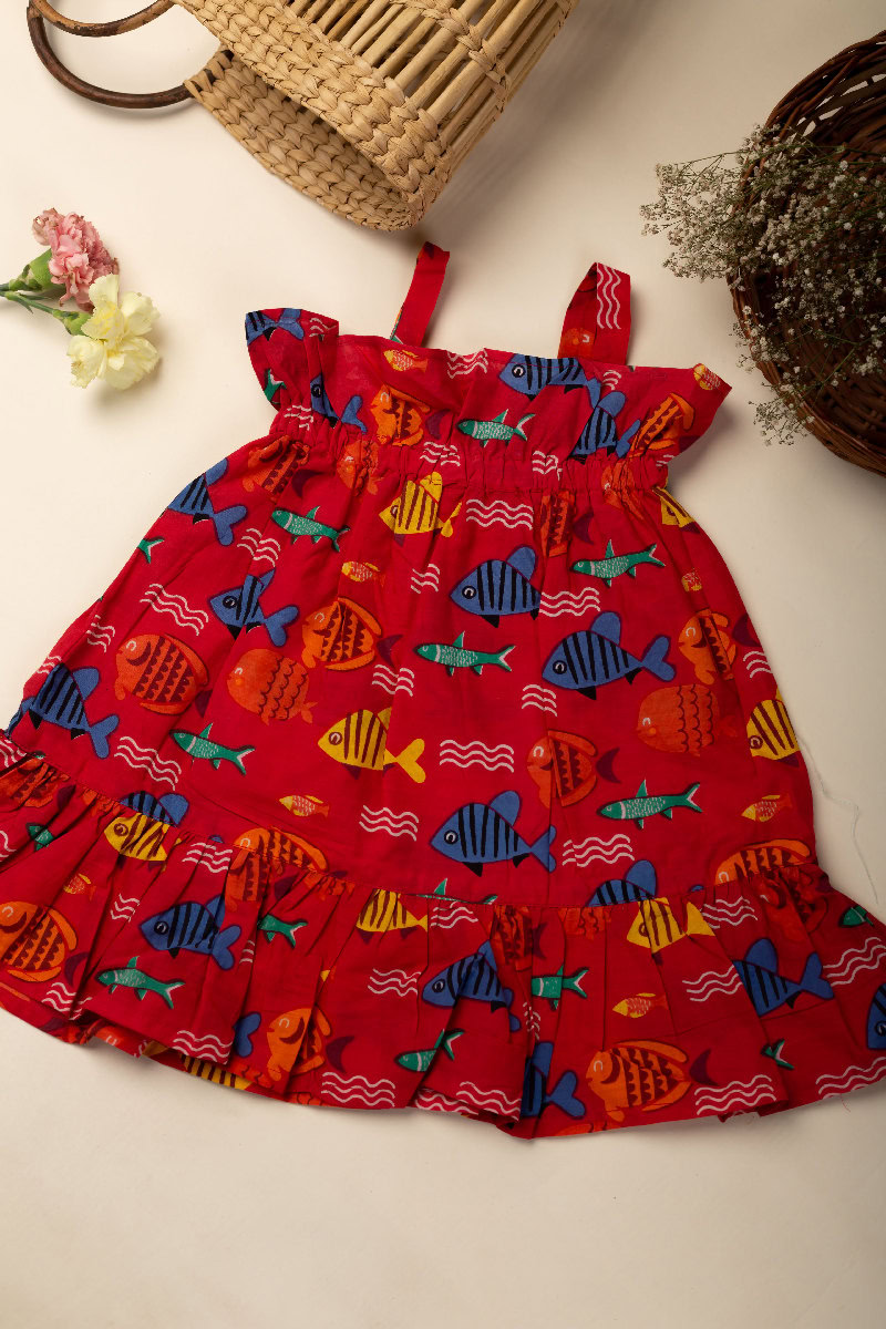Image for Kusvaa Grw057 Lucky Cotton Girls Frock Featured