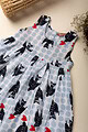 Image for Kusvaa Grw059 Nityani Cotton Girls Frock Closeup