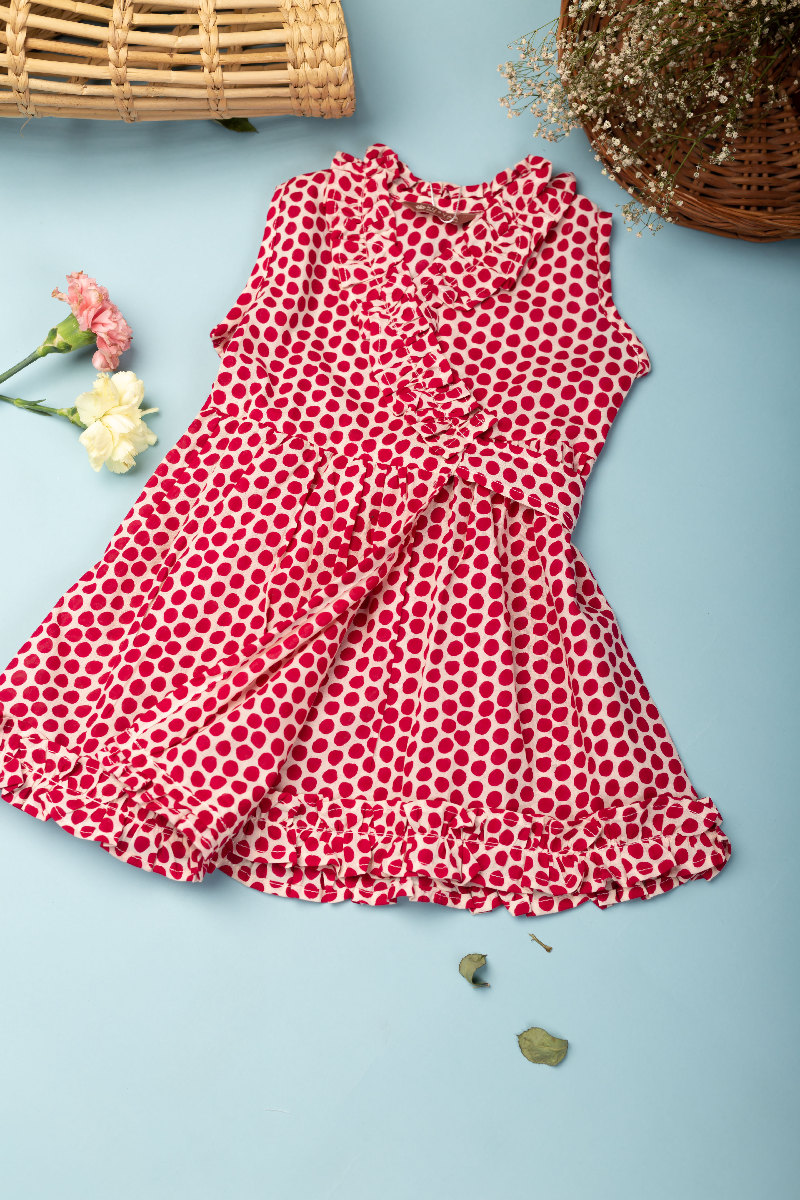 Image for Kusvaa Grw060 Sansa Cotton Girls Frock Featured