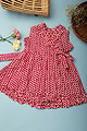 Image for Kusvaa Grw060 Sansa Cotton Girls Frock Side