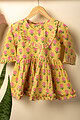 Image for Kusvaa Grw063 Vrishti Cotton Girls Frock Featured