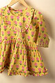 Image for Kusvaa Grw063 Vrishti Cotton Girls Frock Side