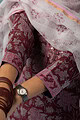 Image for Kusvaa Kds015 Tvisha Kurta With Dupatta Set Closeup 2 New
