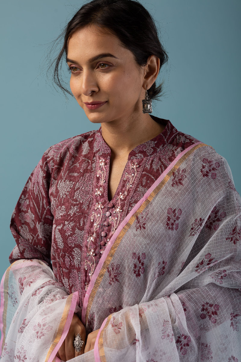 Image for Kusvaa Kds015 Tvisha Kurta With Dupatta Set Featured New