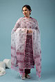 Image for Kusvaa Kds015 Tvisha Kurta With Dupatta Set Side New