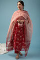 Image for Kusvaa Kds016 Sanbhi Kurta With Dupatta Set Side