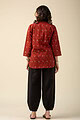 Image for Kusvaa Shk022 Ashvika Cotton Short Kurti Back