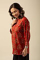 Image for Kusvaa Shk023 Aahani Cotton Short Kurti Back