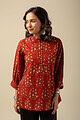 Image for Kusvaa Shk023 Aahani Cotton Short Kurti Front