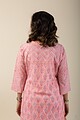 Image for Kusvaa Wkr132 Baishali Cotton Handblock Print Kurta Sitting