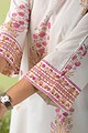 Image for Kusvaa Wkr136 Kaushitha Cotton Handblock Kurta Closeup 2