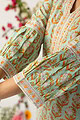 Image for Kusvaa Wkr138 Himani Cotton Handblock Kurta Closeup 2