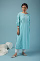 Image for Kusvaa Wkr142 Sikha Handloom Cotton Kurta Neck