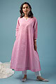 Image for Kusvaa Wkr143 Leia Handloom Cotton Kurta Sitting