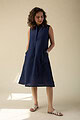 Image for Kusvaa Wkr144 Maheyi Handloom Cotton Dress Side