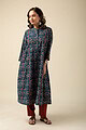 Image for Kusvaa Wkr146 Adhira Cotton A Line Kurta Side
