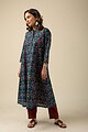 Image for Kusvaa Wkr146 Adhira Cotton A Line Kurta Sleeves
