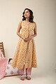 Image for Kusvaa Wkr147 Nani Cotton A Line Kurta Side