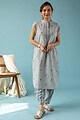 Image for Kusvaa Cood095 Richal Handloom Cotton Kurta Pant Set Front